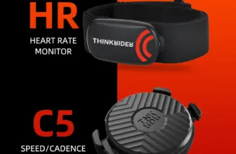 *חיישן דופק ומהירות מקצועי לאופניים ThinkRider C5 ANT+* 🚴‍♀️