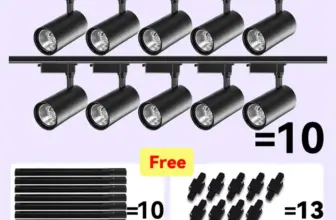 *סט תאורת ספוט מסילה LED – מהפכה של אור לבית ולמשרד* 💡🏠