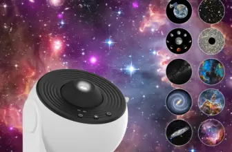 *מקרן כוכבים מסתובב לחדר – Galaxy Projector*