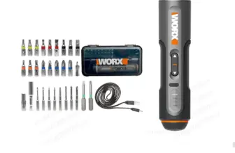 *מברגה חשמלית אלחוטית WORX WX242 4V עם 30 ביטים* 🔧