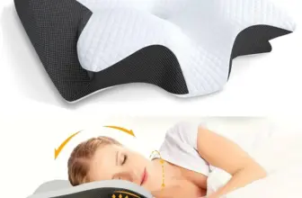 *כרית צוואר ארגונומית מפנקת עם זיכרון לנוחות מקסימלית בשינה* 🦋💤