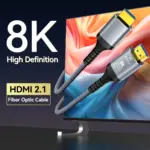 *כבל HDMI פייבר אופטי 8K 2.1 – איכות צפייה מושלמת!* 🔥