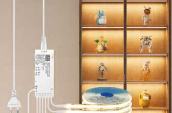 *רצועת תאורת LED חכמה עם חיישן מגע לארונות, מדפים ומשרד* 🌟