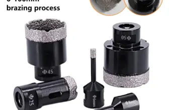 *מקדח יהלום מקצועי לקרמיקה ושיש – M14 עם הברגה* 💎🔧