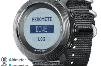 *שעון NORTH EDGE APACHE-D לצלילה חופשית ואתגרי שטח* 🏊‍♂️⌚