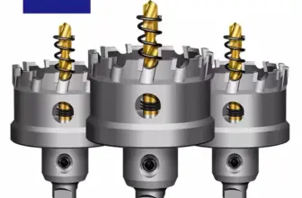 *מקדח חור קרביד עם ציפוי טיטניום למתכת, נירוסטה וברזל* 🔧