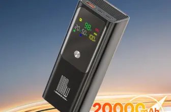 *סוללת גיבוי QOOVI PD 100W עם קיבולת ענקית 20000mAh* 🔋💼