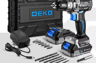 *מברגה אלחוטית DEKO Brushless 20V – הדור החדש* 🔥🔧