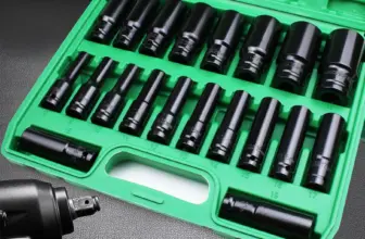 *סט מפתחות אימפקט מקצועי 1/2 אינץ' – 10-20 חלקים עם קופסת אחסון קשיחה* 🔧