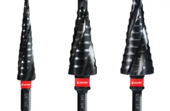 *סט 3 מקדחי מדרגות מקצועיים לברזל ומתכת* 🔧