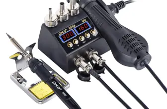 *תחנת הלחמה מקצועית 2-ב-1 דיגיטלית 750W עם תצוגת LCD* 🔥🛠️