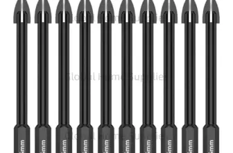 *סט מקדחים מקצועי 10 יחידות לקרמיקה זכוכית ומראות 🔧*