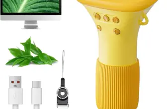 *🔬 מיקרוסקופ דיגיטלי ילדים נייד – מגדיל פי 1000!*