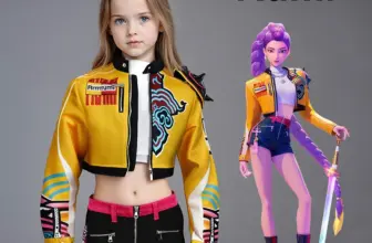 *תלבושת קוספליי לילדים K-POP רומי – מושלם לליל כל הקדושים ולמופעים!* 🎭👧🏻👦🏻