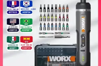*מברגה חשמלית חכמה WORX WX242 עם 30 ביטים* 🔧⚡