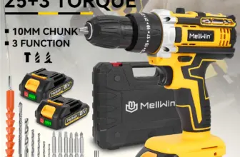 *מברגה חשמלית אלחוטית MELLWIN – 25+3 הילוכים עם מומנט חזק* 🔧⚡