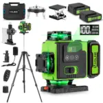 *מאזן לייזר 16 קווים עם שלט אפליקציה וחצובה 100 ס"מ* 📏🔴