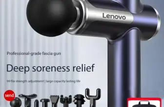 *אקדח עיסוי שרירים מבית LENOVO – הטיפול המושלם לכאבים* 💆‍♂️🔄