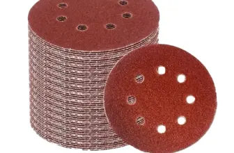 *דיסקיות שיוף מקצועיות 125 מ"מ – 8 חורים לעבודות עץ ומתכת* 🔧