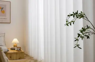 *וילונות טול לבן איכותי Asazal עם בד עבה במיוחד* 🏠✨