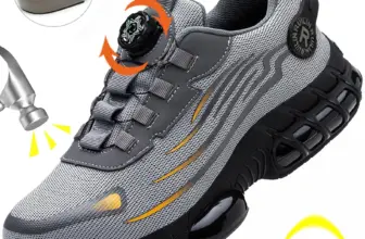 *נעלי עבודה בטיחותיות בלתי ניתנות להריסה – פלדה בקצה ועמידות החלקה* 👷‍♂️👟