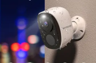 *מצלמת אבטחה אלחוטית לחוץ 2K עם סוללה, ספוטלייט וסירנה* 🔍🔋