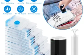 *משאבת ואקום אלחוטית נטענת לאחסון חסכוני!* 🧳