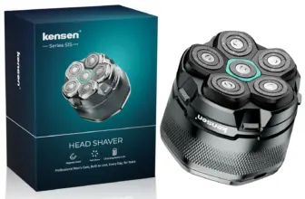 *מכונת גילוח חשמלית KENSEN 6D מגנטית לגברים קירחים*