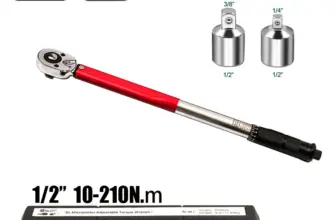 *מפתח מומנט מקצועי 1/2" – 10-210N.m עם ראצ'ט הפיך* 🔧