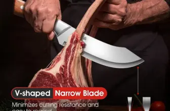 *סכין מקצועית מפלדת אל-חלד לחיתוך מדויק* 🔪✨