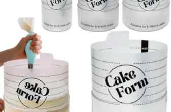 *טבעת מתכווננת להכנת עוגות מושלמות* 🍰✨