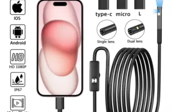 *מצלמת אנדוסקופ HD 1080P 8mm למובייל – כלי דיאגנוסטיקה מקצועי*