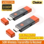 *משדר ומקלט HDMI אלחוטי – מחבר מסכים ללא כבלים* 📺🔄💻