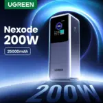 *UGREEN Nexode 200W – סוללה ניידת מפלצתית 25000mAh!* 🔋💪