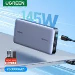 *🔋 UGREEN סוללה חיצונית 140W עוצמתית – 25000mAh*
