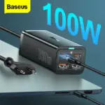 *מטען שולחני BASEUS GaN חזק 100W/65W תומך במספר מכשירים* 📱💻🔌