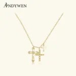 *שרשרת צלב מכסף סטרלינג 925 משובצת זהב* 💎