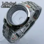 *קייס כסוף Miuksi 36/40 מ"מ עם זכוכית ספיר למנגנוני שעון NH35/36/34 ועוד* ⌚✨