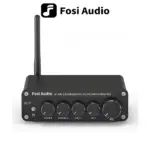 *מגבר שמע Fosi Audio BT30D בלוטות' 2.1 עם שליטה על באס וטרבל – 200W* 🎵🔊