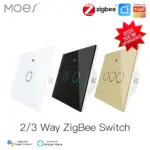*מתג חכם MOES ZigBee – מחזיר לך שליטה על התאורה!* 💡