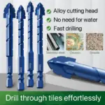 *סט מקדחים מקצועיים לקרמיקה ובטון 3-14mm* 🔨