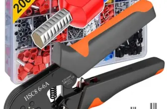 *🔧 ערכת כלי קרימפ מקצועית עם 400-2000 מהדקים – חיבורים חשמליים מושלמים! ⚡*