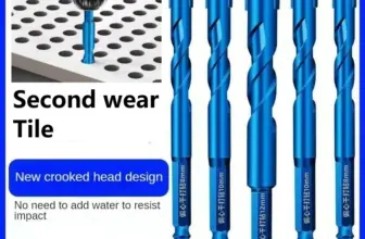 *מקדח אקסצנטרי למשטחים קשים – זכוכית, אריחים וקרמיקה* 🔧