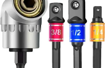 *מתאם זווית 105 מעלות לברגים ומקדחה – פותר כל בעיה של גישה למקומות צרים!* 🔧