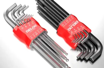 *🔧 סט מפתחות אלן מקצועי DELIXI ELECTRIC עם נרתיק*