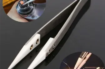 *פינצטה מקצועית עם קצה קרמי – עמידה בחום גבוה! 🔥*