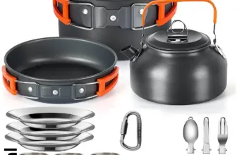 # סט כלי בישול לקמפינג – הכל במזוודה אחת! 🏕️🍳