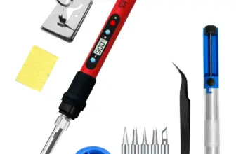 *🔥 ערכת הלחמה מקצועית 80W עם בקרת טמפרטורה דיגיטלית LCD*