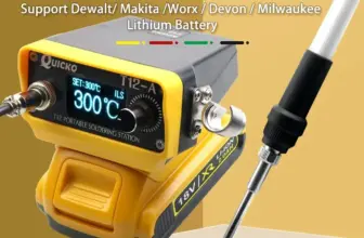 *🔧 מלחם אלחוטי מקצועי 72W – עובד עם סוללות דוואלט/מקיטה/מילווקי! 🔥*