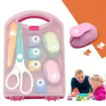 *סט מחוררי נייר יצירתיים לאמנות וסקראפבוקינג – 8 חלקים!* ✂️🎨